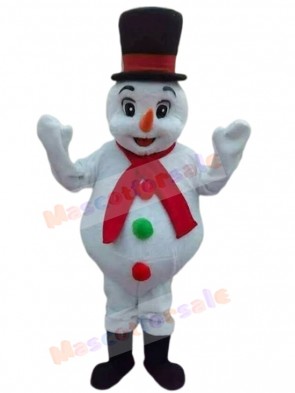 Snowman mascot costume