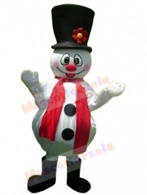 Snowman mascot costume