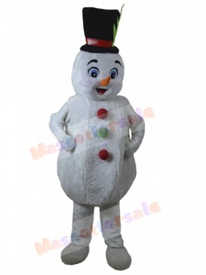 Snowman mascot costume