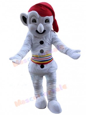 Snowman mascot costume