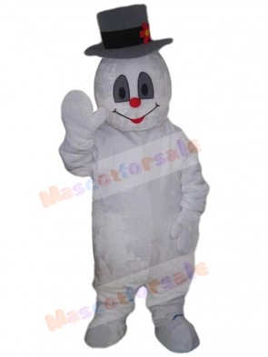 Snowman mascot costume