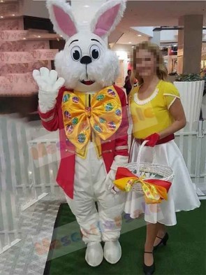 Wendell Rabbit mascot costume