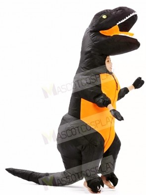 Black T-REX Dinosaur Inflatable Halloween Christmas Costumes for Kids