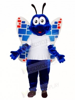Blue Butterfly Mascot Costumes Insect