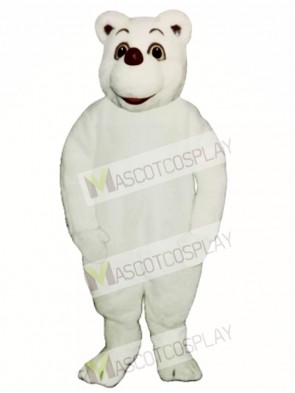 Baby Polar Bear Mascot Costume