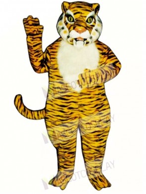 Cute Realistic Tiger Mascot Costume