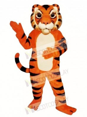 Cute Siberian Tiger Mascot Costume