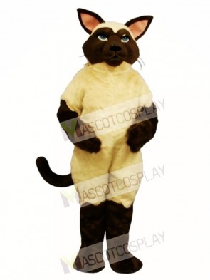 Cute Sally Siamese Cat Mascot Costume