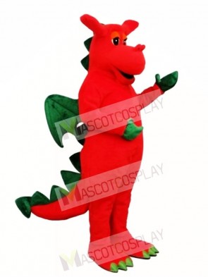 Winged Dragon Mascot Costume