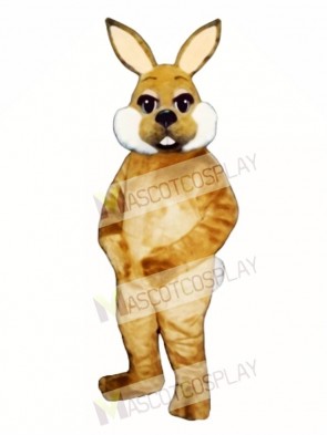 Cute Easter Brown Bunny Rabbit Mascot Costume