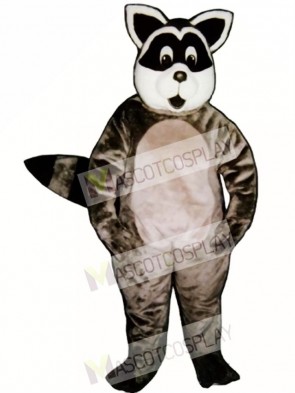 Sunny Raccoon Mascot Costume