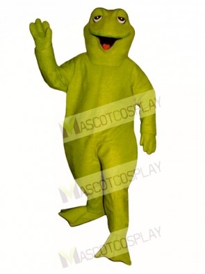 Sleepy Frog Mascot Costume