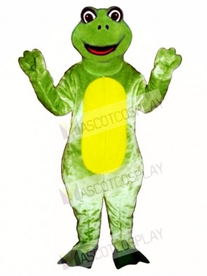 Happy Frog Mascot Costume