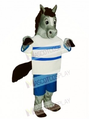 Cute Peter Pony with Shirt & Pants Mascot Costume