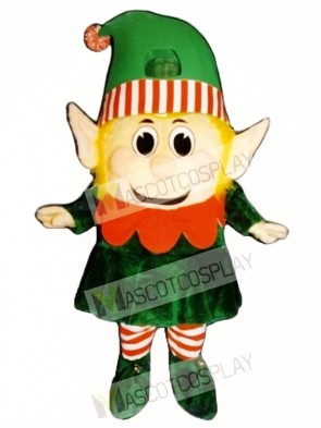 Madcap Girl Elf Mascot Costume