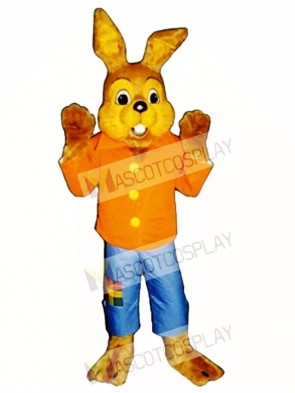 Cute Easter Bramble Bunny Rabbit Mascot Costume