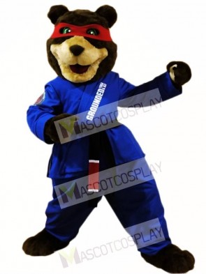 Green Eyes Brown Female Bear Mascot Costumes Animal