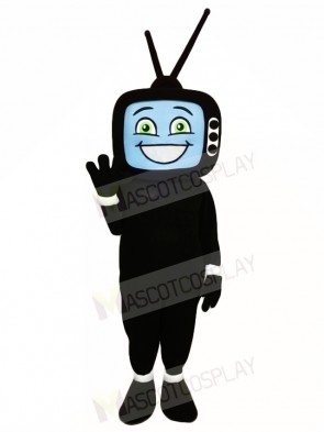 Black TV Television Mascot Costumes  