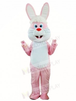Funny Pink Rabbit Easter Bunny Mascot Costumes Animal 