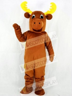 Bull Moose Mascot Costumes Animal 