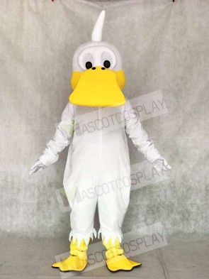 White Duck Mascot Costumes Poultry Animal