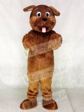 Lovely Brown Dog Mascot Costumes Animal