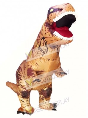 Adult Inflatable T-Rex Tyrannosaurus Costume Dinosaur Halloween Suit Cosplay 