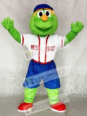 Wally Red Sox Mascot Costumes with Blue Hat