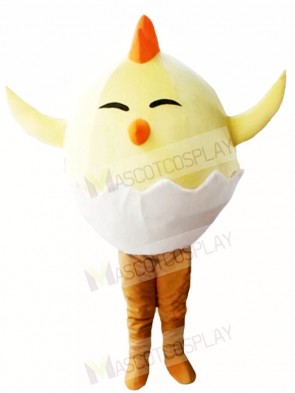 Chick In Egg Mascot Costumes Poultry