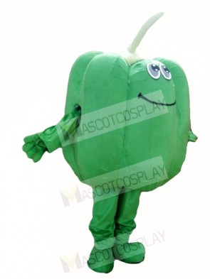 Green Pepper Mascot Costumes Vegetable Plant 