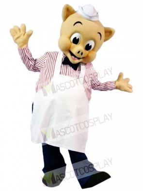 Chef Pig Piggly Mascot Costumes Animal