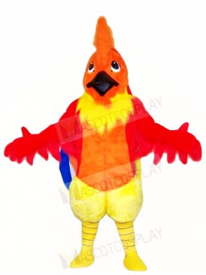 Red Rooster Mascot Costumes Animal Poultry Farm