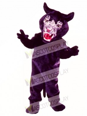 Cute Super Panther Mascot Costume
