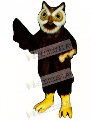 Cute Owl Mascot Costume