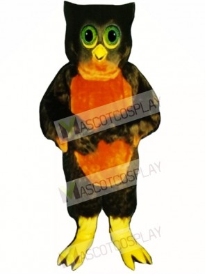 Cute Hoot Owl Mascot Costume