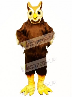 Cute Ollie Owl Mascot Costume