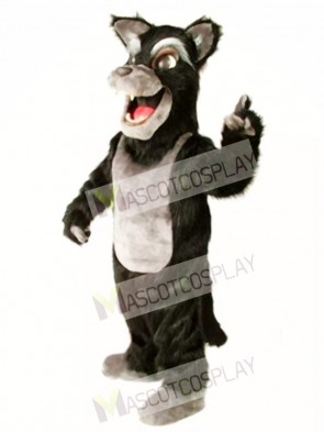 Cute Big Bad Wolf Mascot Costume