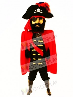 Giant Captain John Mascot Costume