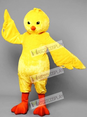 Fantasy Yellow Chicken Mascot Costume