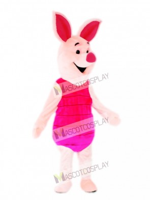 Pink Pig Piglet Mascot Costume