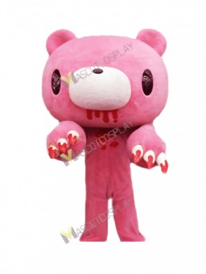 Pink Gloomy Bear Japanese Cartoon Mascot Costume 