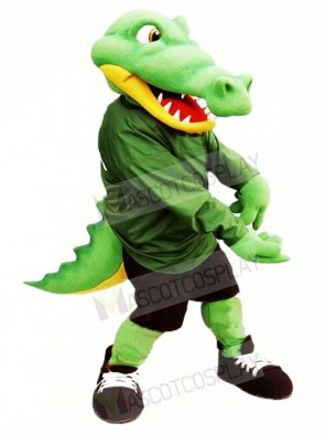 High Quality Alligator Mascot Costume 