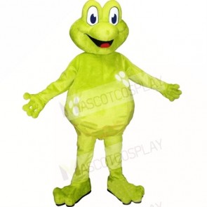 Green Lightweight Frog Mascot Costumes Cartoon