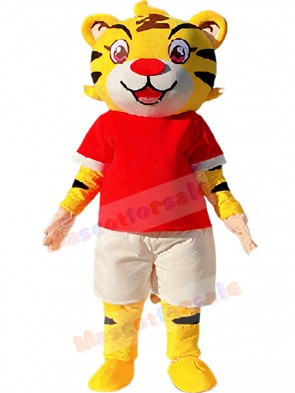 Tiger mascot costume