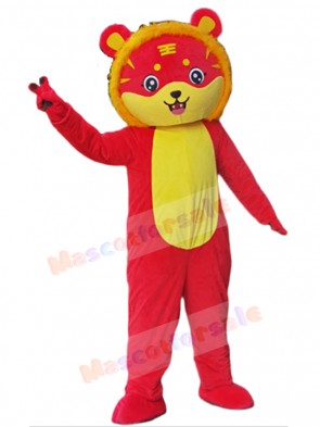 Tiger mascot costume