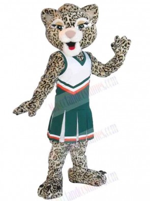 Leopard mascot costume