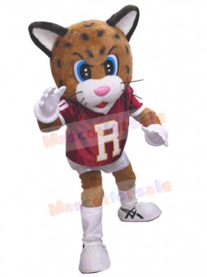 Leopard mascot costume