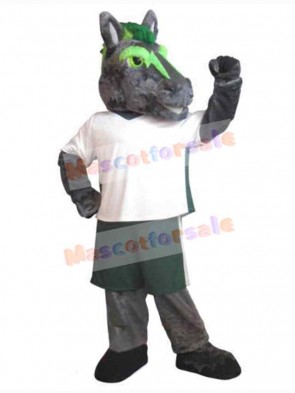 Mustang Horse mascot costume