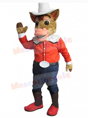 Horse mascot costume