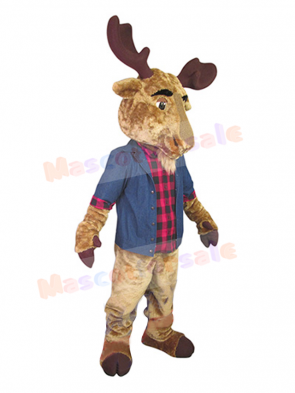 Moose mascot costume